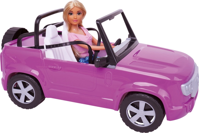 Pop met auto 30 cm