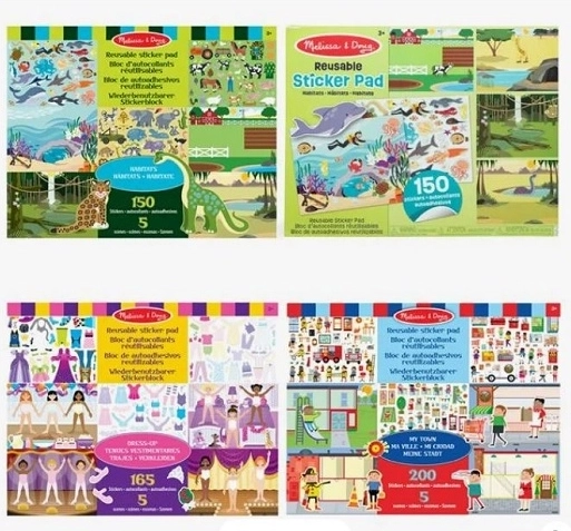 Herbruikbaar kleurboek voor kinderen Melissa & Doug (assortiment)