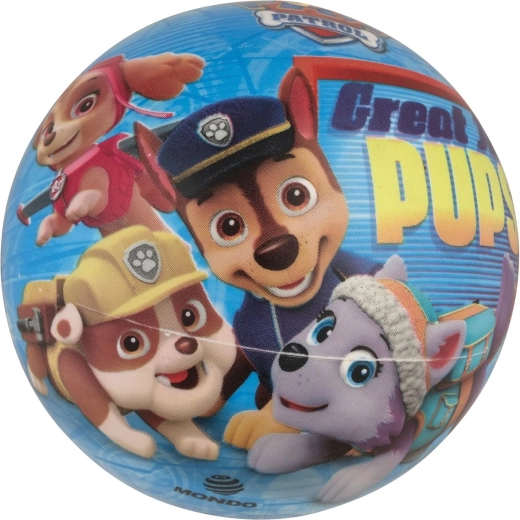 Happy People PAW Patrol plastic bal 14 cm - 1 stuk