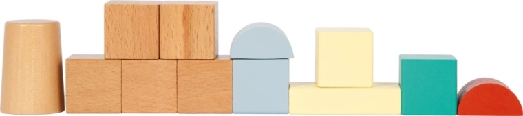 Creatief bouwen met verschillende vormen