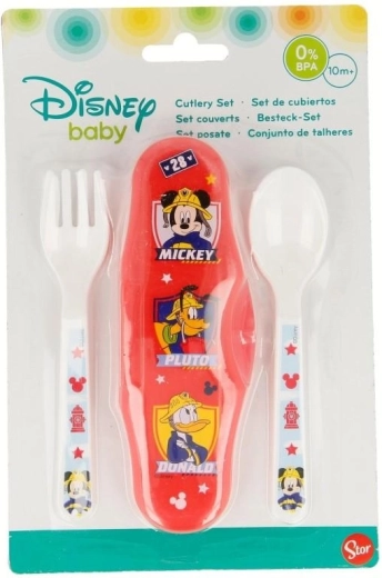 Bestek met etui Mickey - 1 stuk
