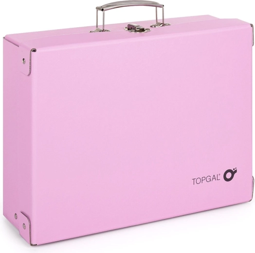 Roze Topgal koffertje voor knutselspullen