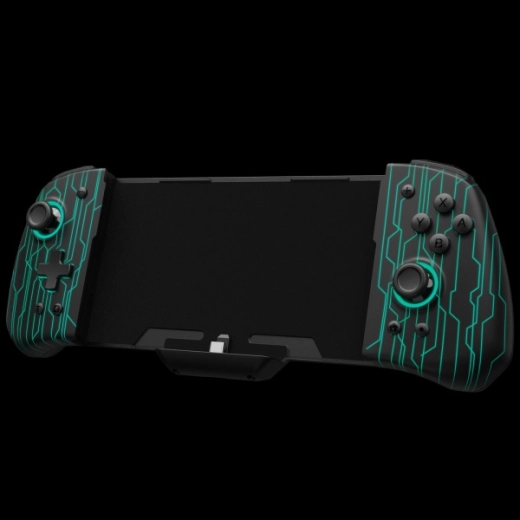 FUNLAB Luminpad draadloze Gripcon voor Nintendo Switch en Switch OLED Cybermecha