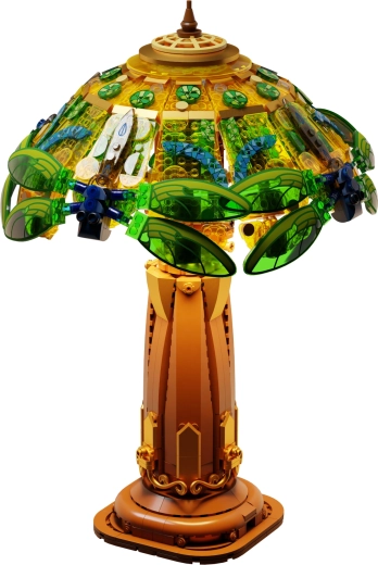 Retro glas-in-lood design dat opvalt