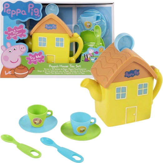 Theeservies Peppa Pig – huisje