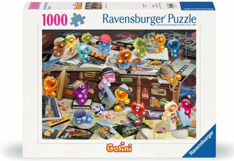 Ravensburger puzzel Gelini: Reizigers, 1000 stukjes