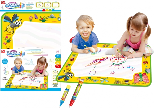 Grote Watertekenmat XXL + Waterpen