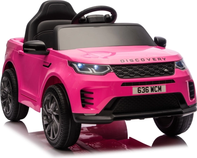 Elektrische loopauto LAND ROVER Discovery roze