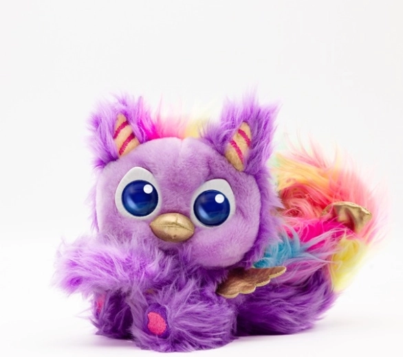 Buigzame, fluffy staart om mee te spelen en te reizen