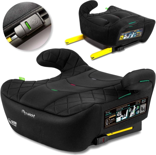 Nukido Louis autostoelverhoger met Isofix i-Size 125–150 cm (22–36 kg)