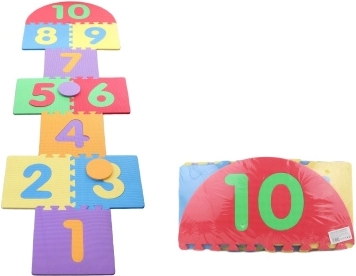 Schuimpuzzel 10 stuks hinkelbaan