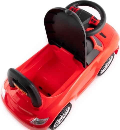 Opbergruimte onder de zitting