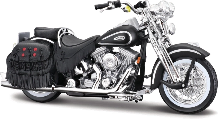 Maisto Harley-Davidson 1999 FLSTS Heritage Softail Springer zwart 1:18