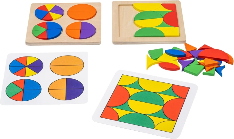 Toys For Life kleurrijke mozaïek met voorbeeldkaarten