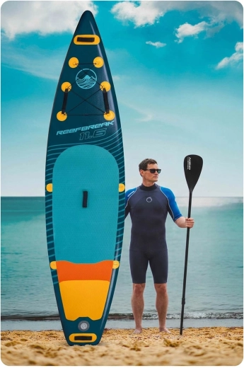 Stabiel platform met antislip en handgrepen