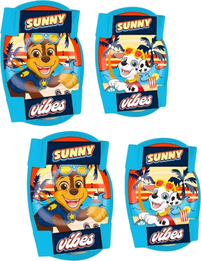Set kinderbeschermers voor knieën en ellebogen Paw Patrol (Chase en Marshall)