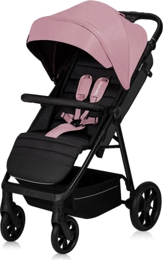 Lionelo sportieve kinderwagen Mira pink rose
