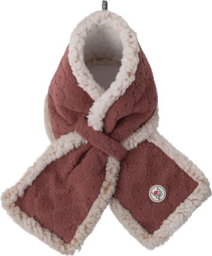 LODGER fleece sjaal Folklore Fleece Rosewood