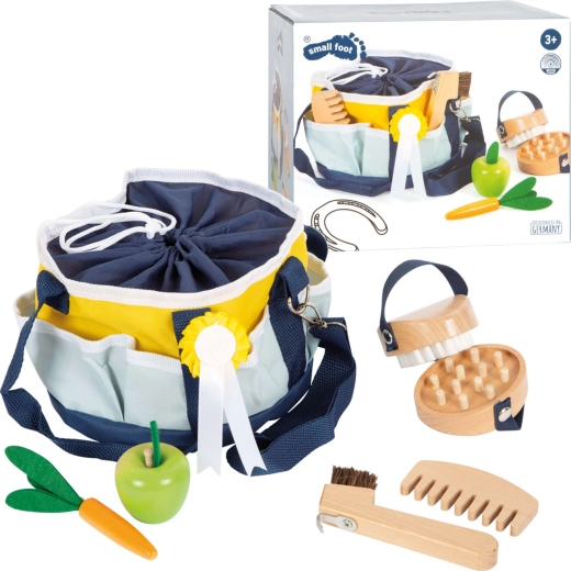 Small Foot verzorgingsset voor paarden met tas