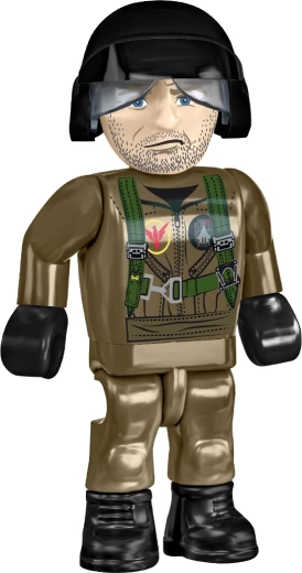 Pilotenfiguur als realistische aanvulling