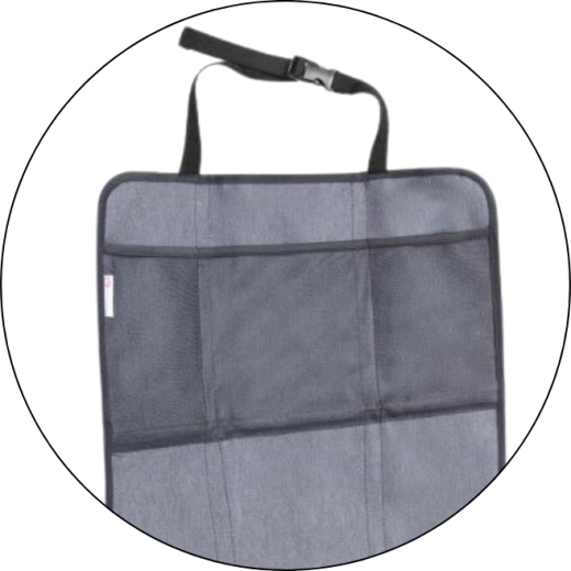 Praktische organizer binnen handbereik