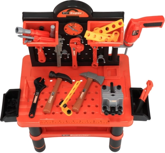 Tafel klaar voor het werk