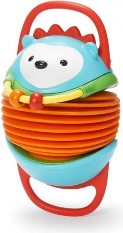 Egel met accordeon