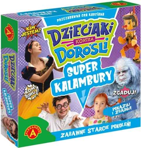 Super charades: Kinderen vs. volwassenen – familiepartyspel