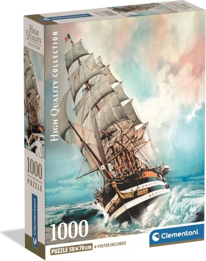 Clementoni puzzel 1000 stukjes Amerigo Vespucci