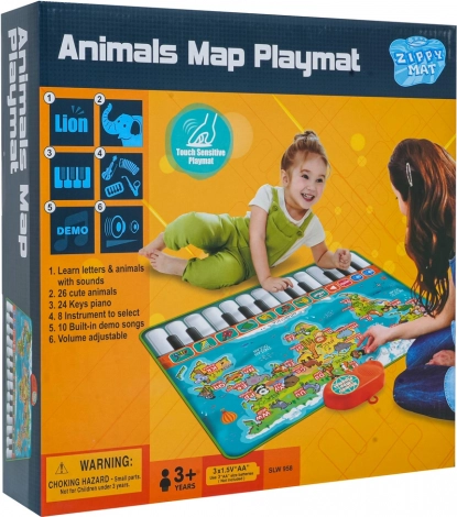 Interactieve Muziekmat Toetsen Dierenwereld