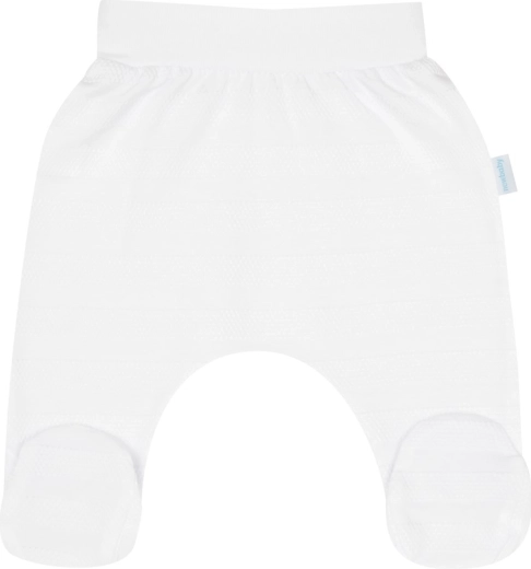 Halfhoge voetbroek met zachte tailleband