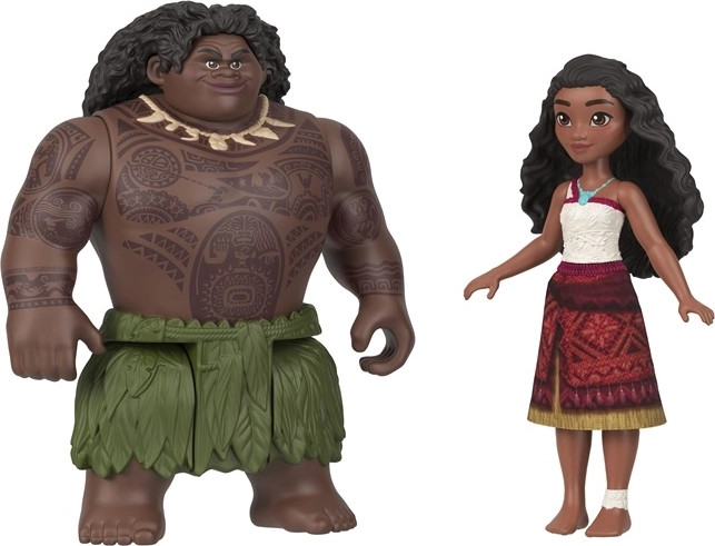 Twee iconische personages uit Vaiana 2 in één verpakking