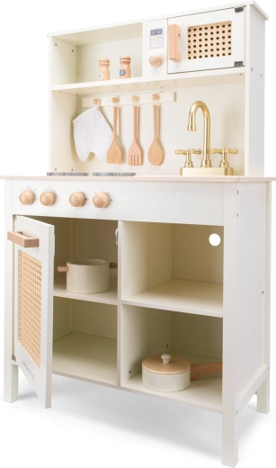 Elegant design met rotan