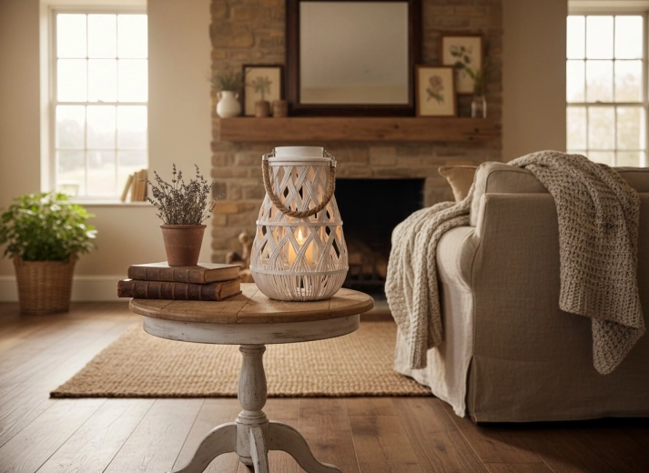 Stijlvolle decoratie voor woonkamer en terras