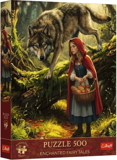 Puzzel Premium Plus 500 Roodkapje en de wolf