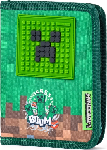 Minecraft motief en pixelset voor Creeper