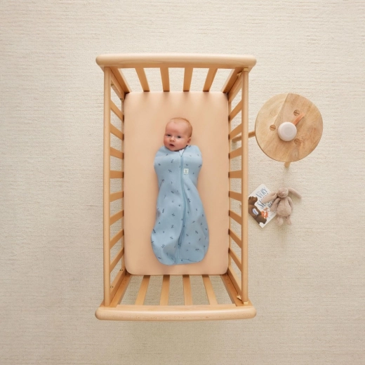 Inbakerdoek en slaapzak in één