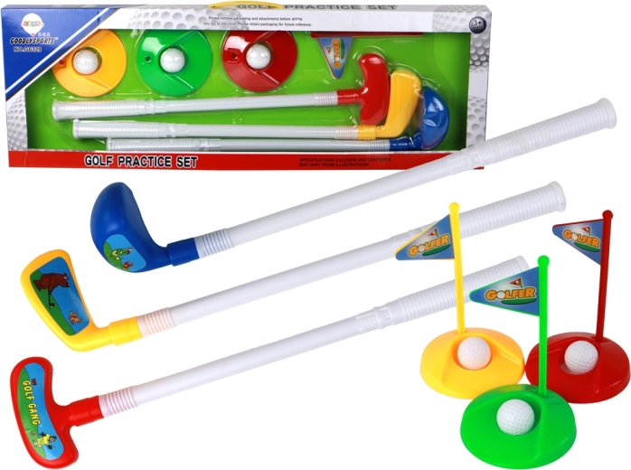 Kinder-minigolftset 12-delig