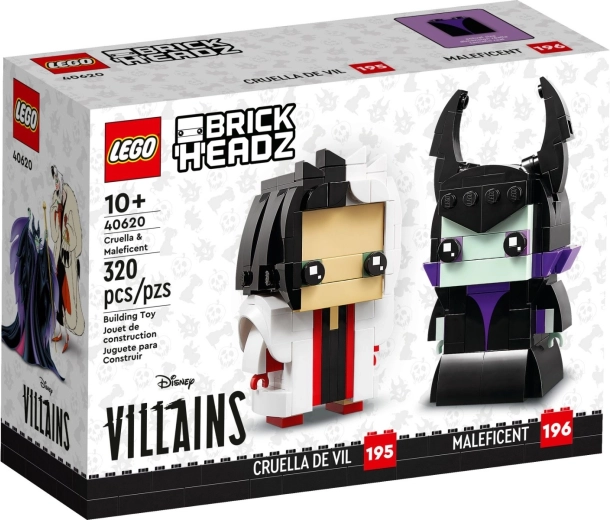 LEGO BrickHeadz 40620 Cruella en Maleficent