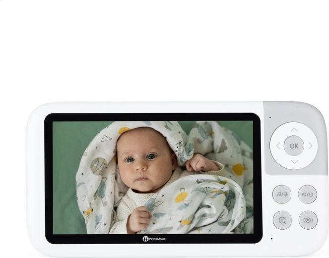 5" HD‑display en nachtzicht voor perfect overzicht