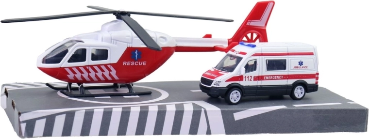Actieve reddingsmissies met helikopter