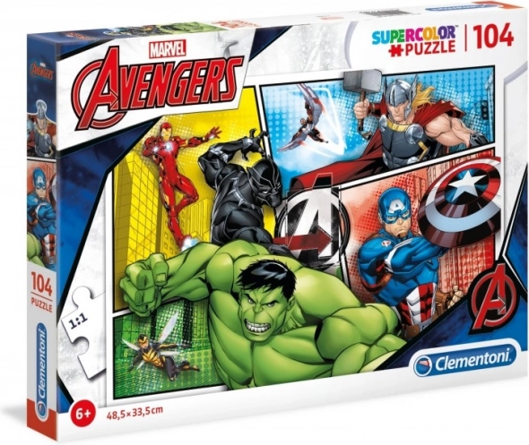 Puzzel 104 stukjes MARVEL The Avengers