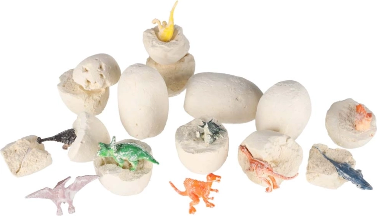 12 eieren, 12 dinosaurusverrassingen