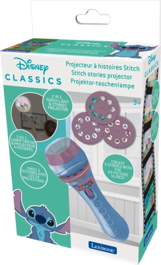 Lexibook zaklamp met verhalenprojector Stitch