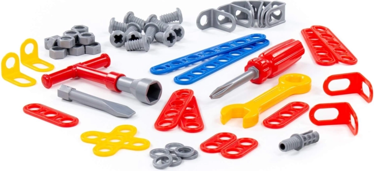 Kindergereedschap voor kleine ingenieurs