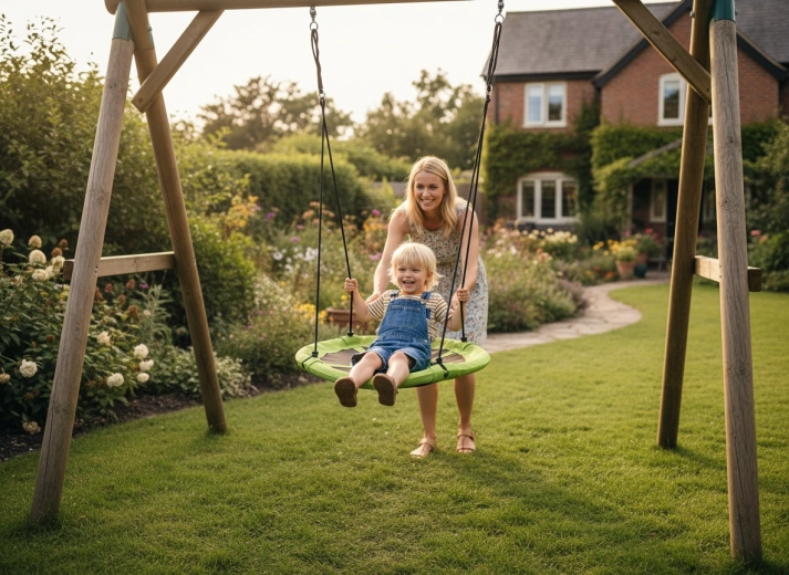 Veilig en comfortabel schommelen