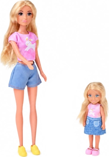 Twee poppen voor gezamenlijke verhalen