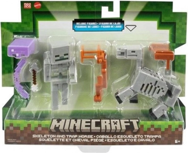 Minecraft figuur Ravager en Raid 2-pack