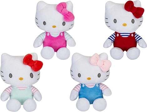 Hello Kitty pluchen minifiguur 15 cm - 1 stuk