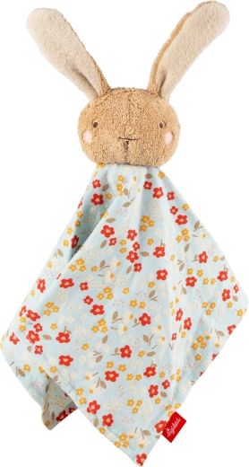 Sigikid eerste knuffeldoekje en slaapvriendje konijn blauw 32 cm